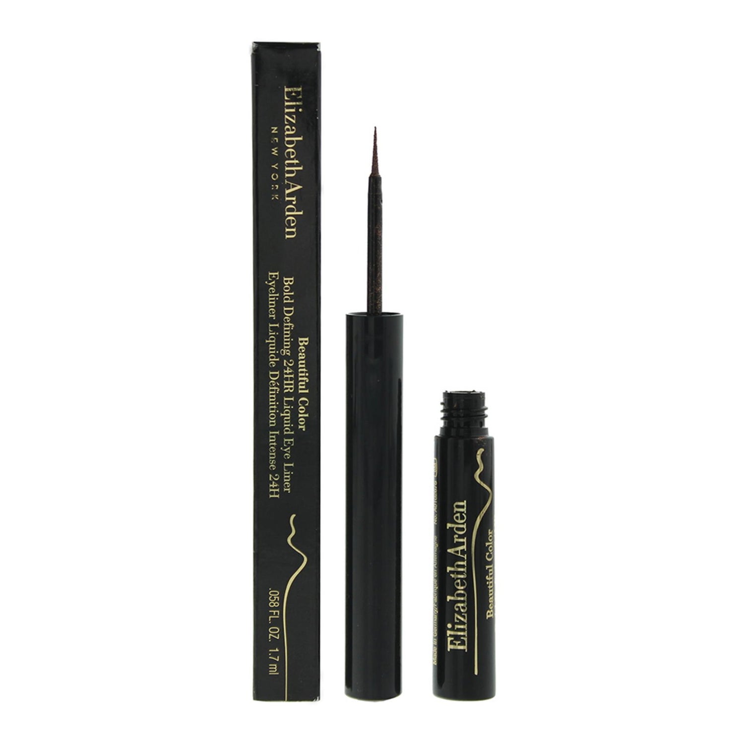 Elizabeth Arden, Beautiful Color, Felt-Tip, Liquid Eyeliner, 02, Gilded Brown, 1.7 ml