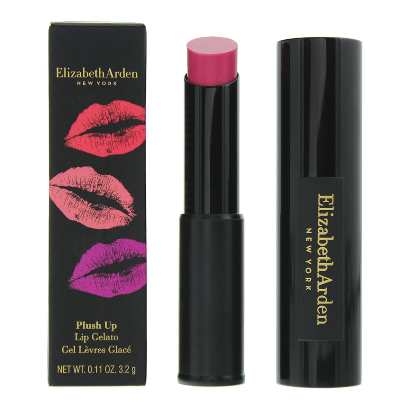 Elizabeth Arden, Plush Up, Cream Lipstick, 05, Flirty Fuchsia, 3.2 g
