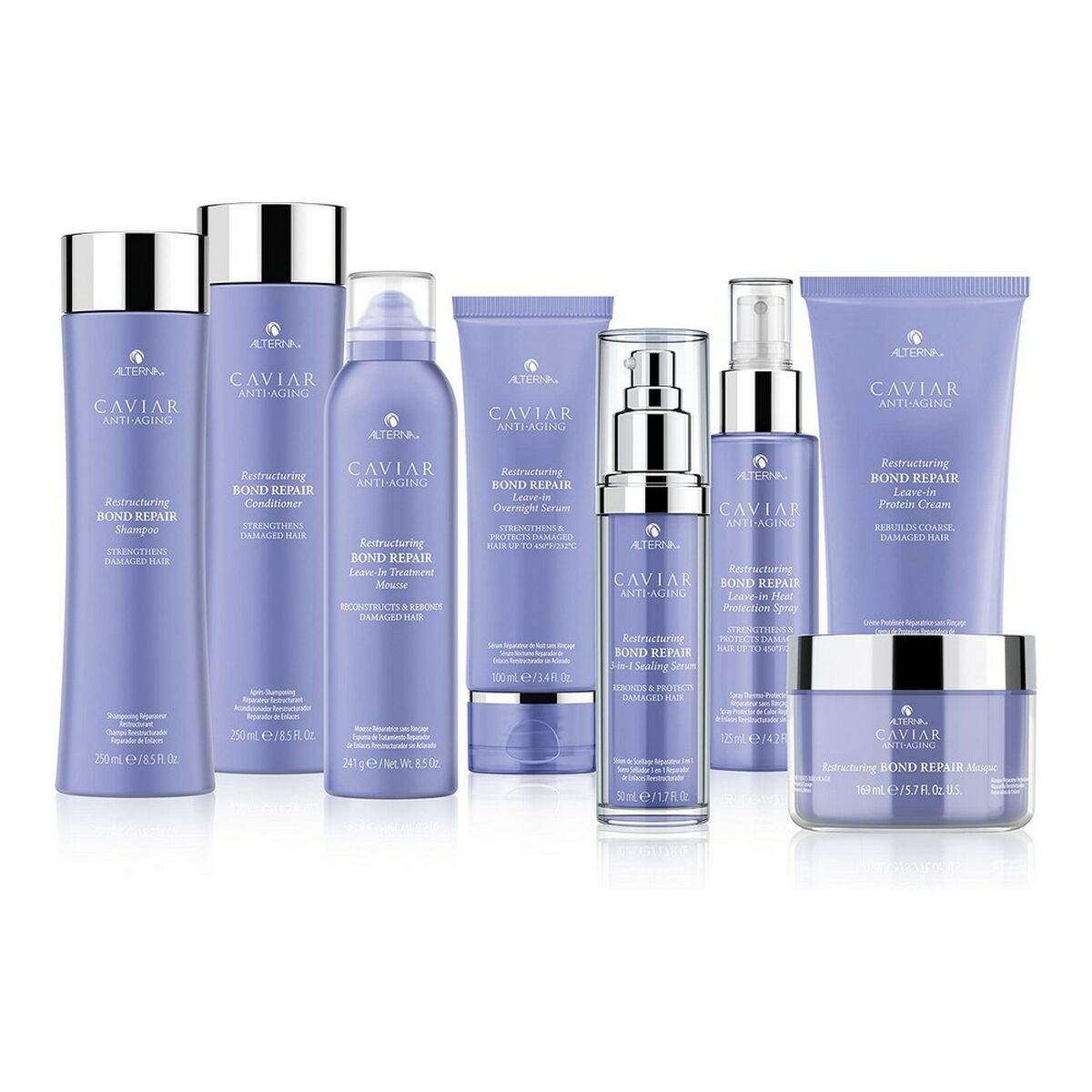 Repairing Conditioner Alterna Caviar Restructuring Bond 250 ml conditioner bottle