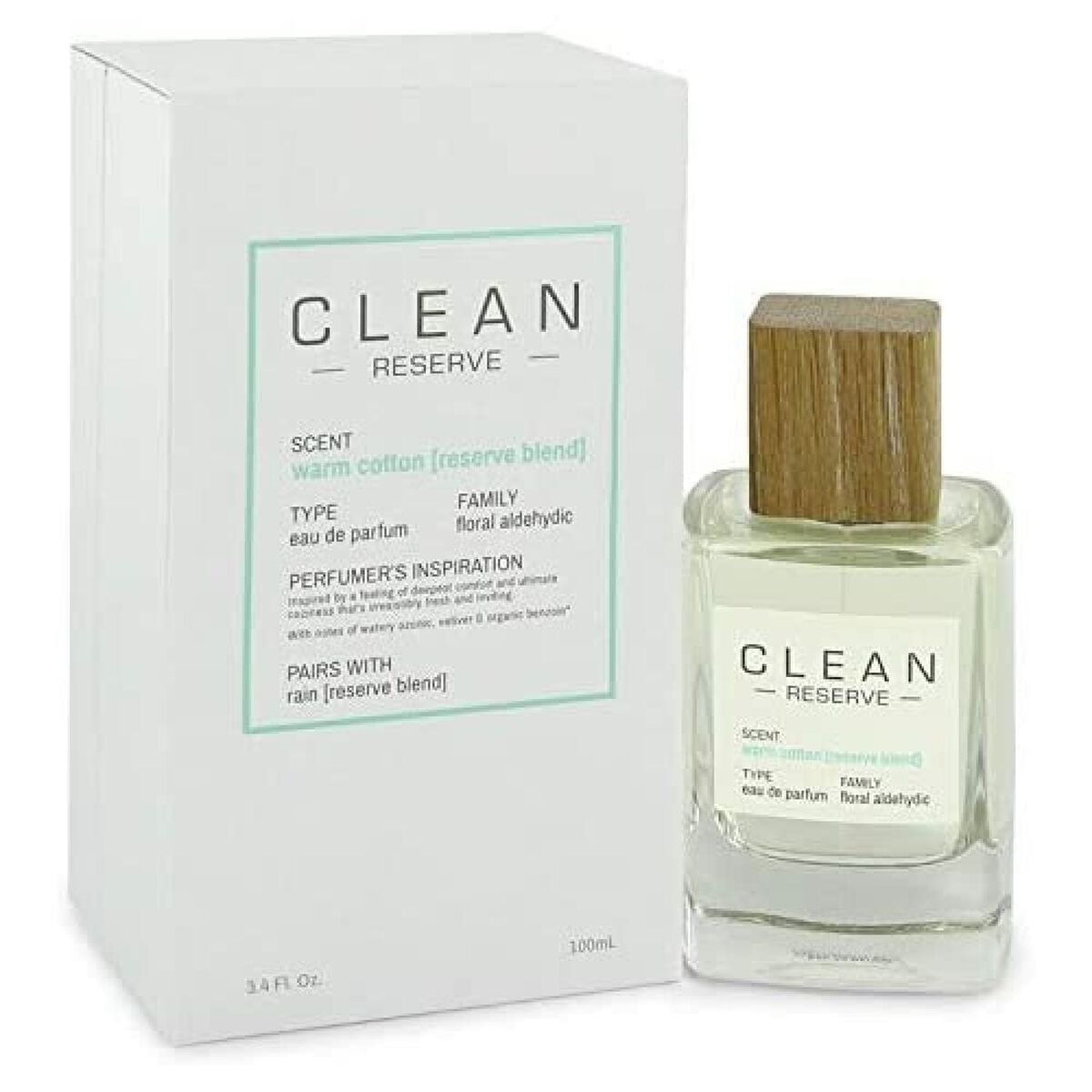 Unisex Perfume Clean Warm Cotton EDP 100 ml for Women bottle