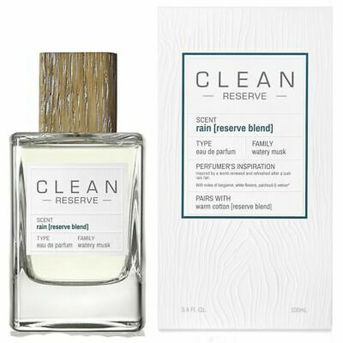Women's Perfume Clean 100 ml for Women product packaging