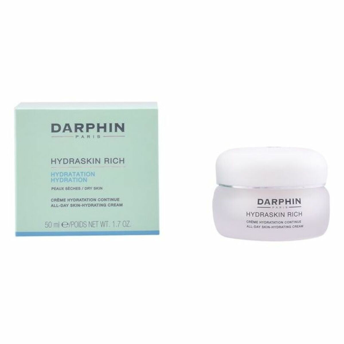 Nourishing Facial Cream Hydraskin Rich Darphin (50 ml) 50 ml (1 Unit) for Women skincare packaging