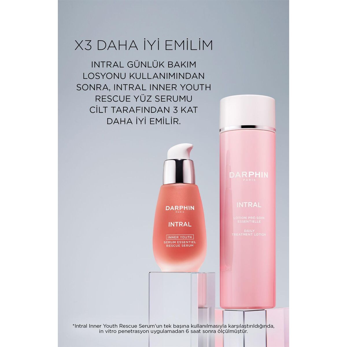 Facial Cream Darphin INTRAL 150 ml for Women skincare packaging