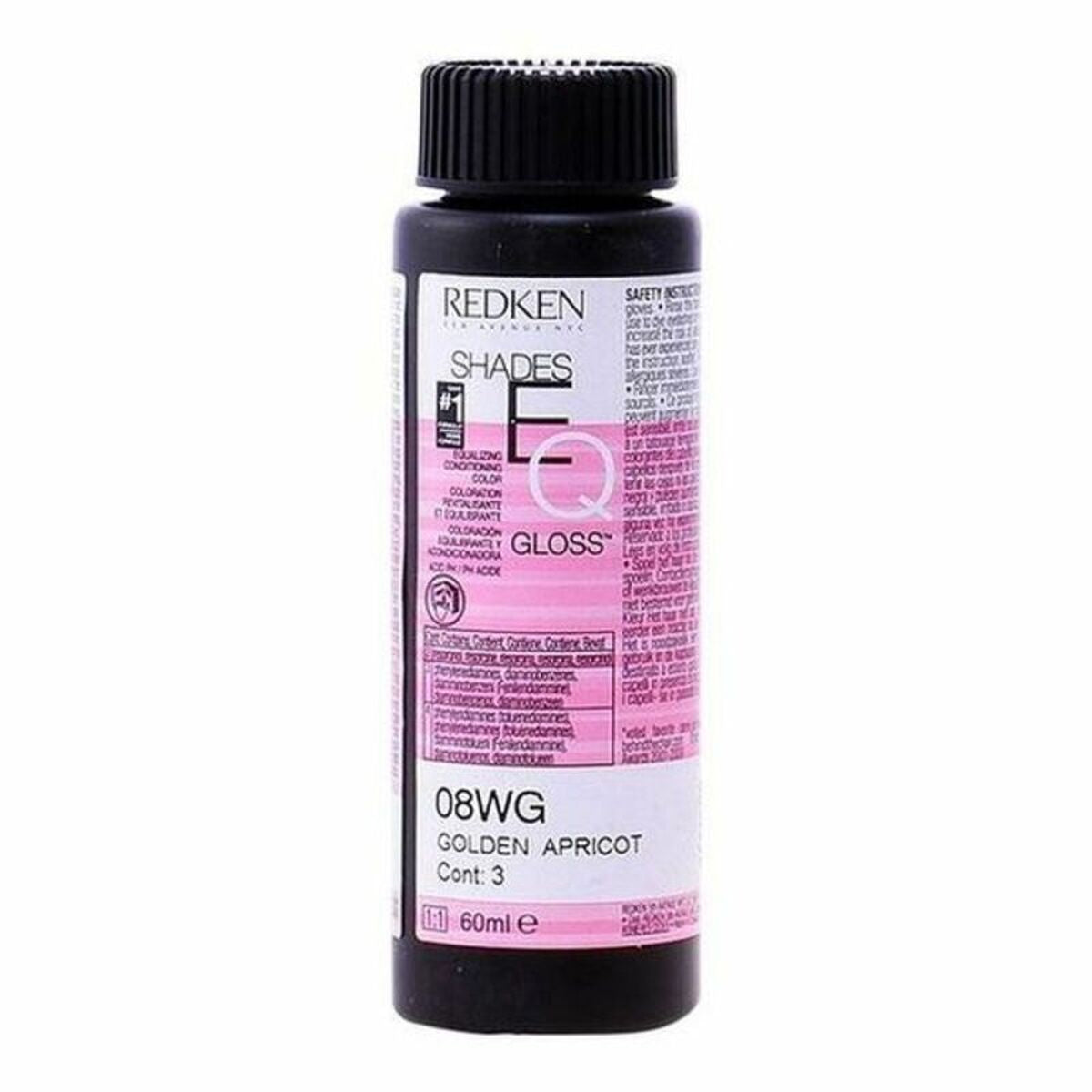 Semi-permanent Colourant Shades Eq Redken Shades Eq Wg 60 ml (3 Units) product packaging