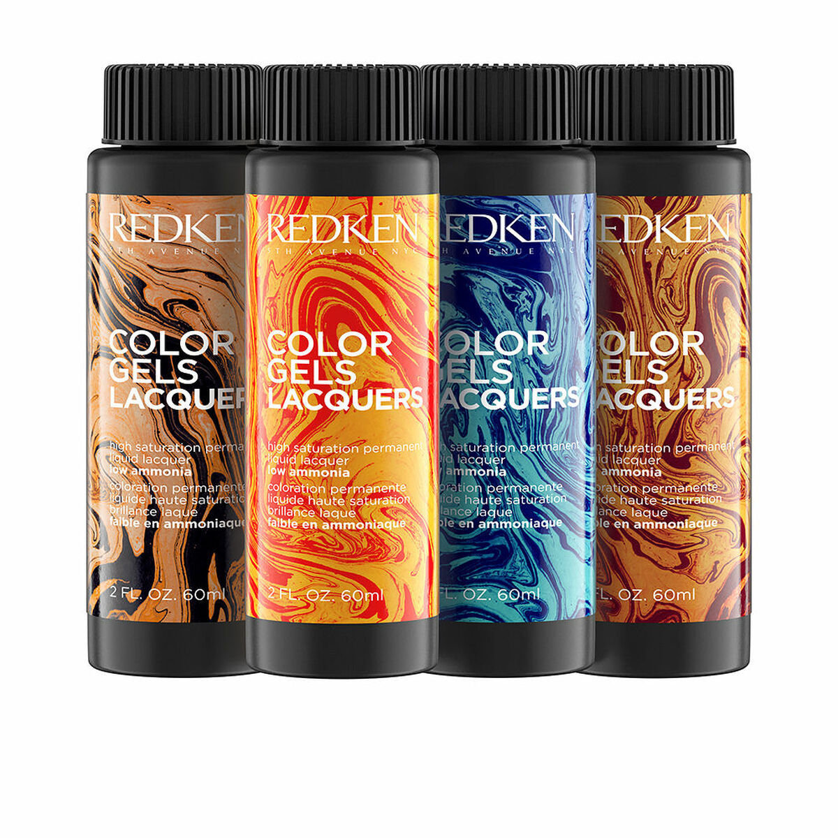 Permanent Dye Color Gel Redken skincare packaging