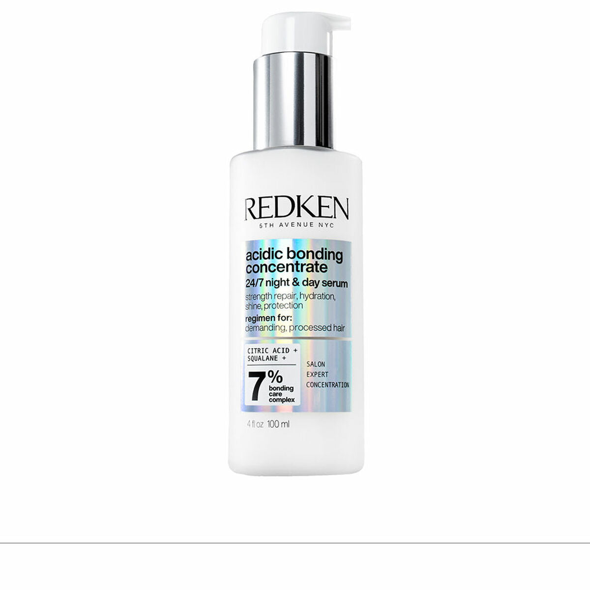 Hair Serum Redken ACIDIC BONDING CONCENTRATE 100 ml for Women serum bottle