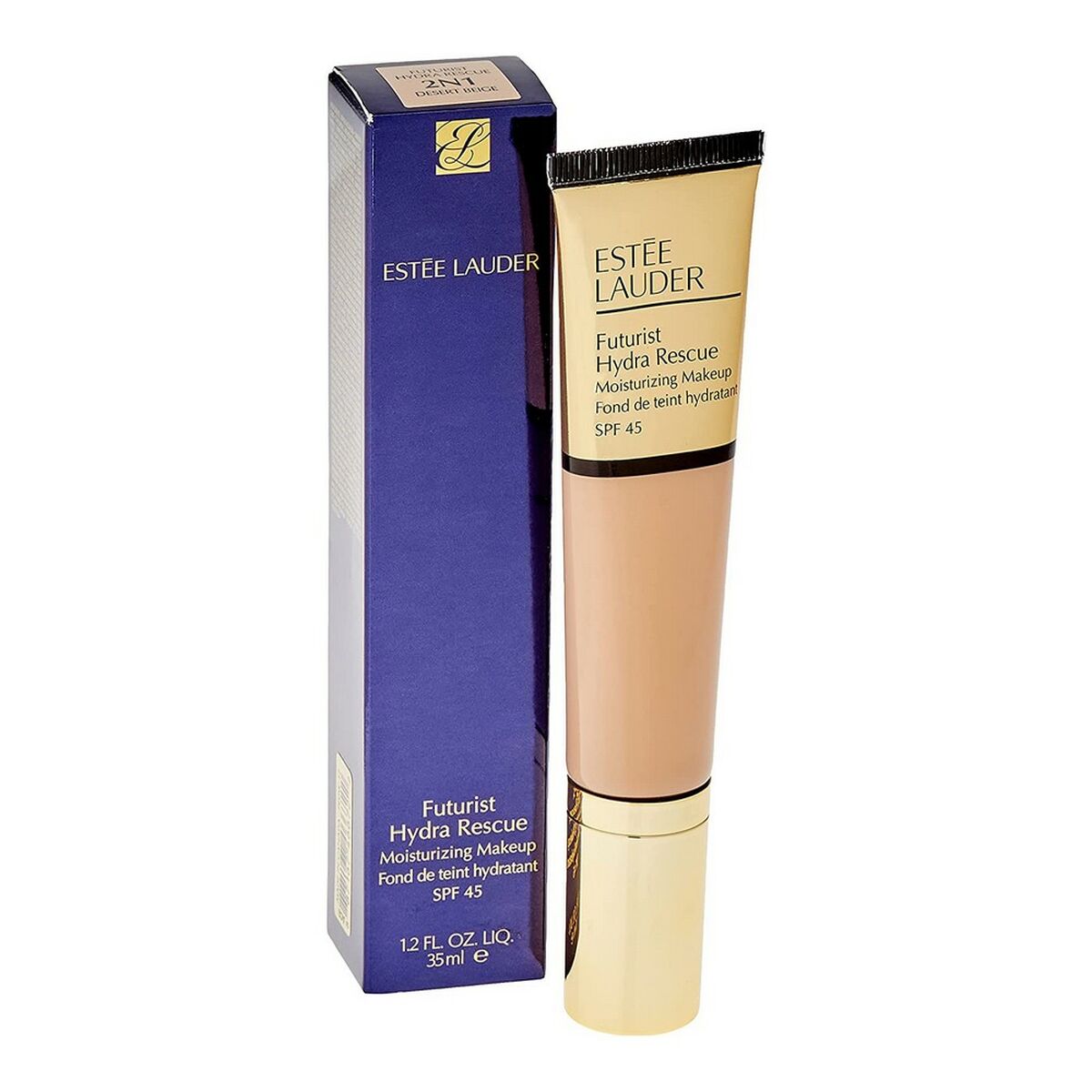 Facial Corrector Estee Lauder Nº 2n1-Desert Beige Spf 45 product packaging