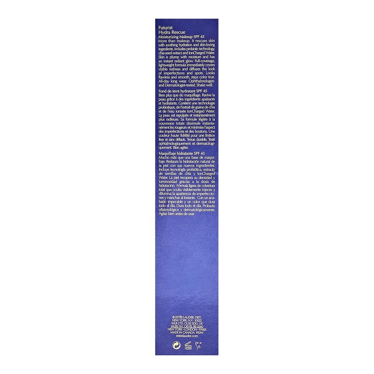 Facial Corrector Estee Lauder Nº 2n1-Desert Beige Spf 45 product packaging