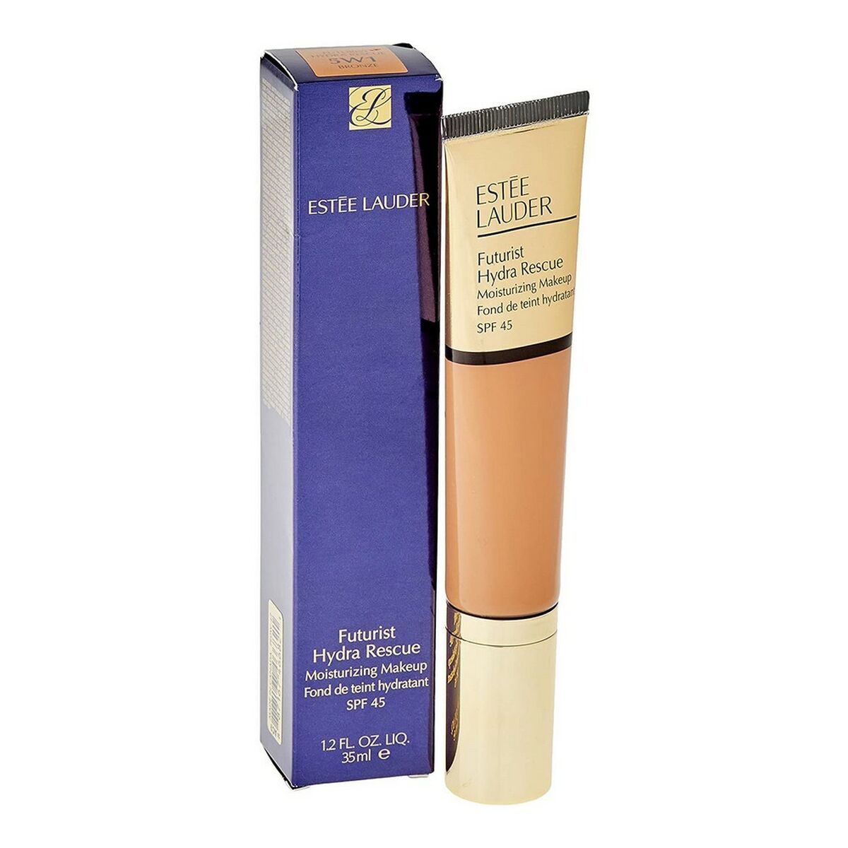 Liquid Make Up Base Estee Lauder Nº 5w1-Bronze Spf 45 product packaging