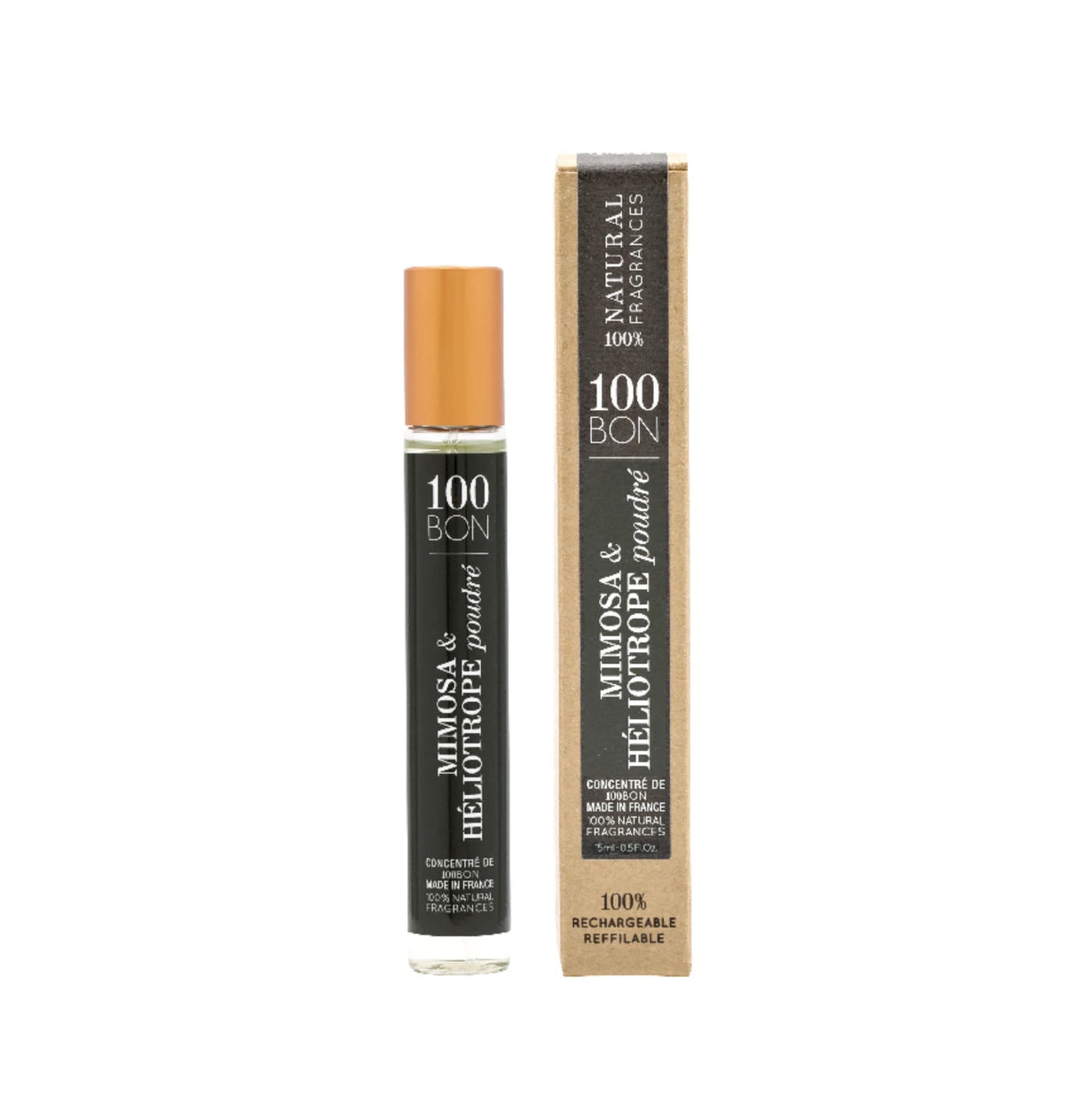 100 Bon Mimosa & Heliotrope Poudre Eau de Parfum 15 ml Miniature