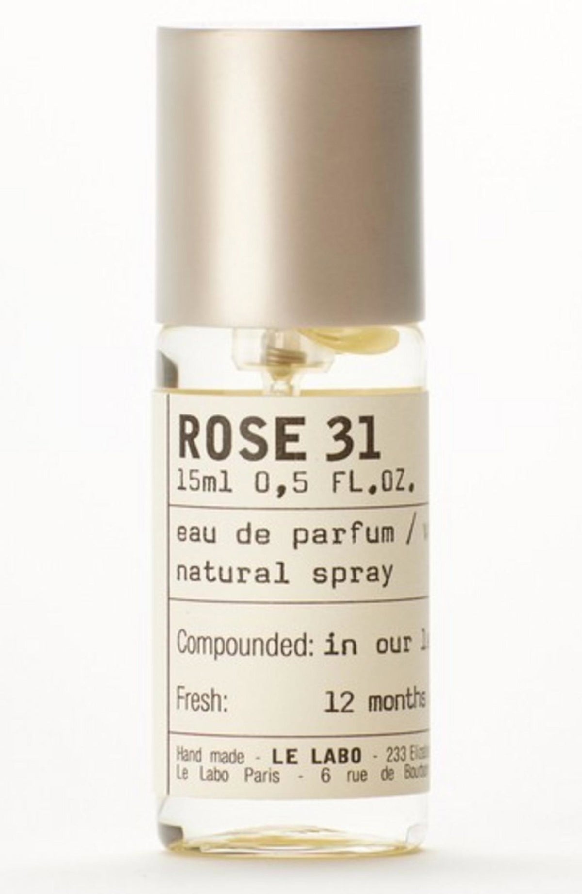 Le Labo, Rose 31, Eau De Parfum, Unisex, 15 ml
