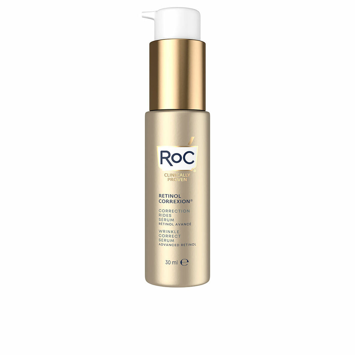 Facial Serum Roc Wrinkle Correct Advanced Retinol 30 ml Retinol for Women serum bottle