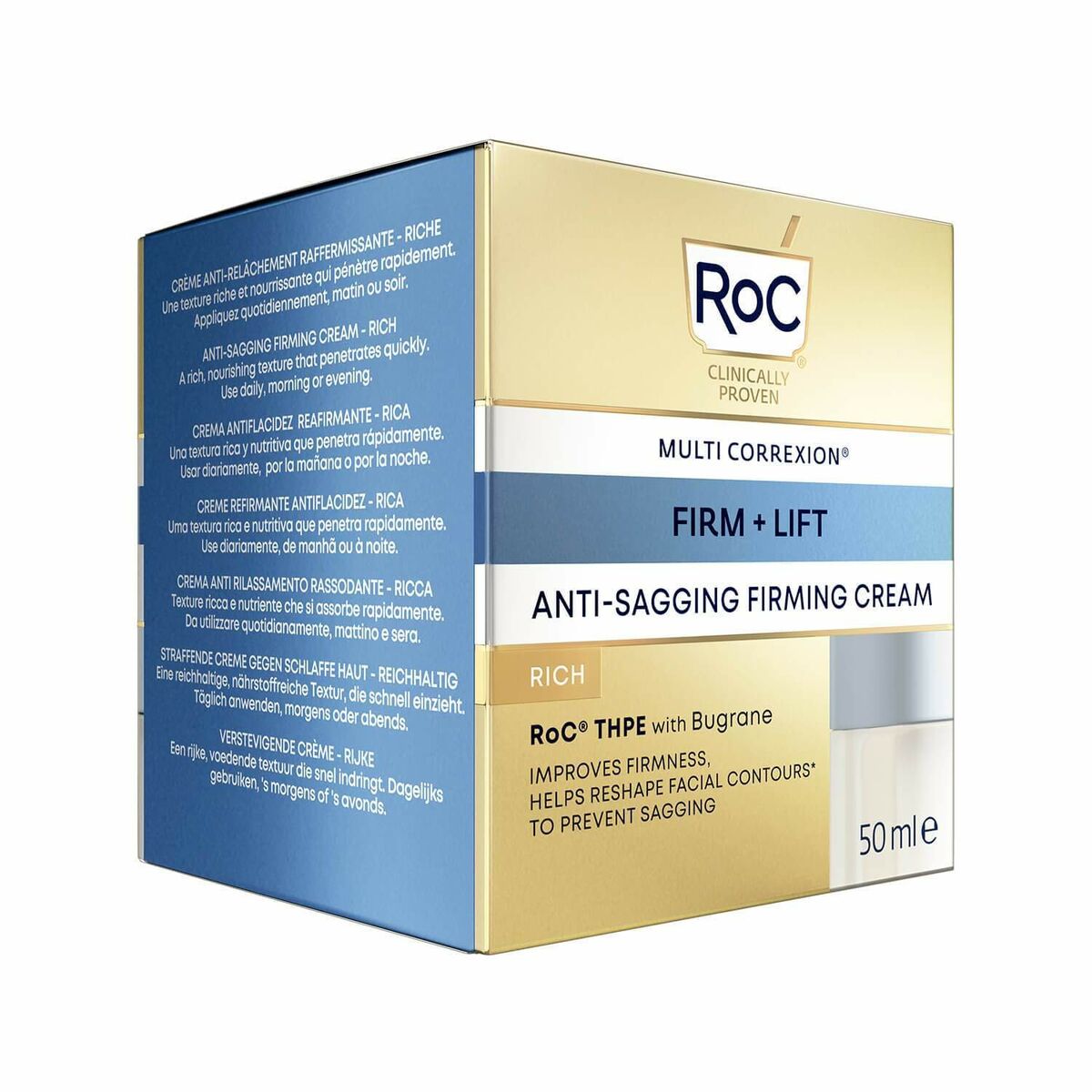 Firming Cream Roc Firm Lift 50 ml for Women skincare packaging