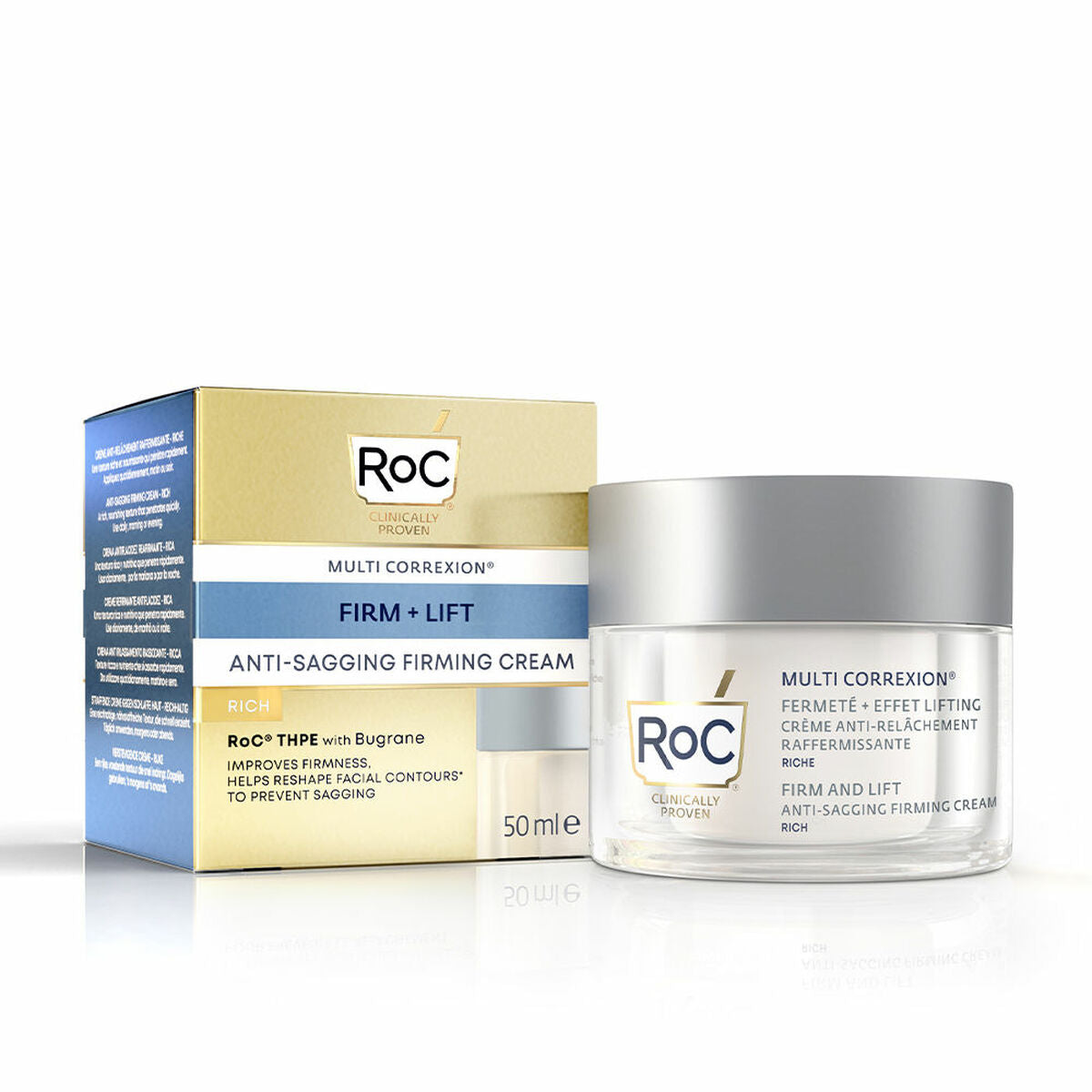 Firming Cream Roc Firm Lift 50 ml for Women skincare packaging