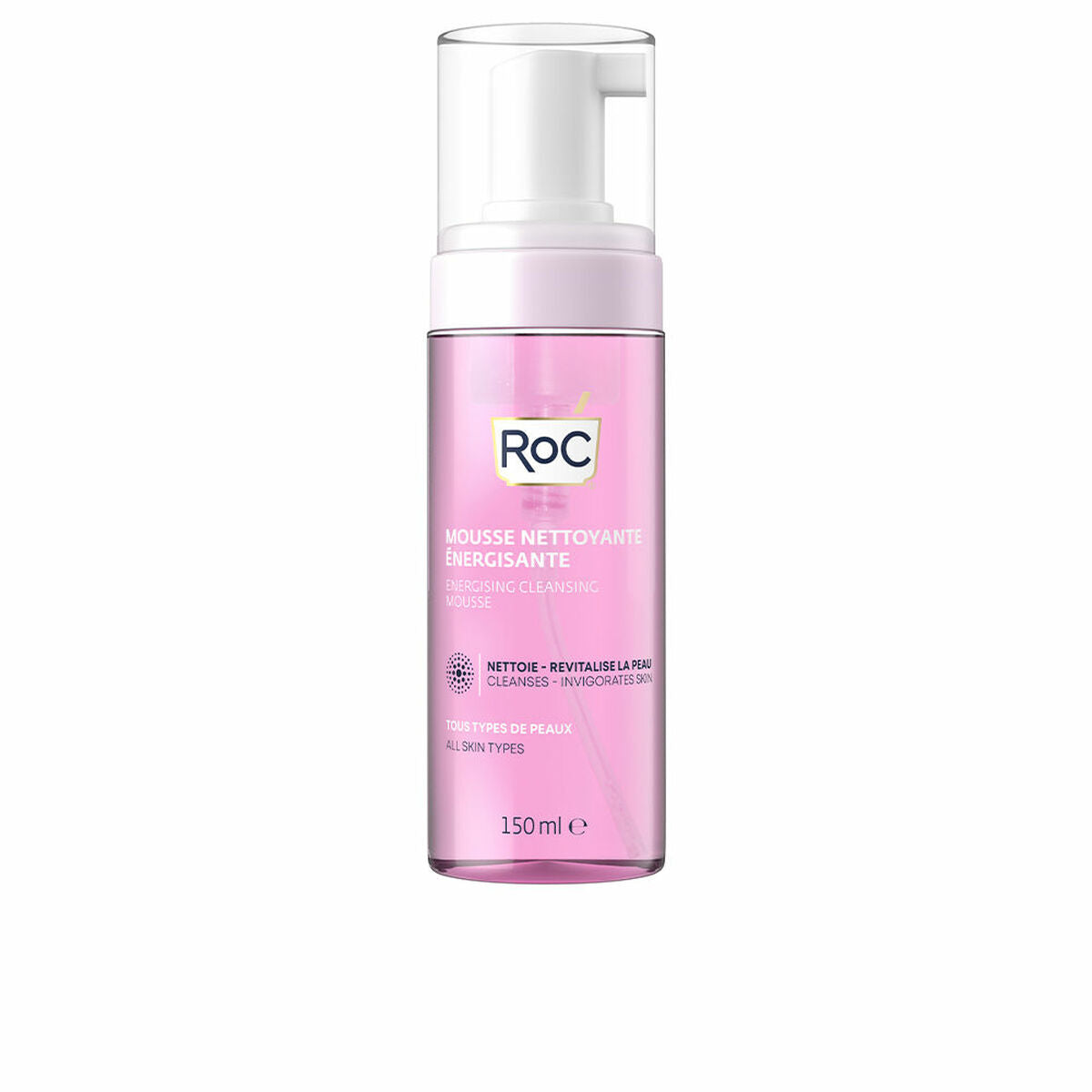 Cleansing Foam Roc Mousse Limpiador 150 ml Mousse for Women product packaging