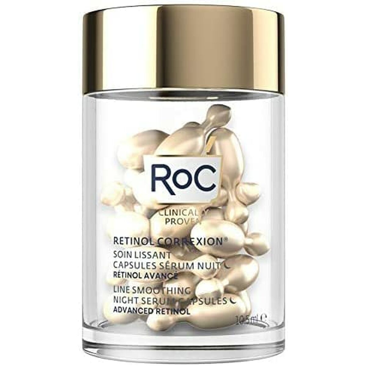 Facial Serum Roc Line Smoothing Advanced Retinol (30 Units) for Women serum bottle
