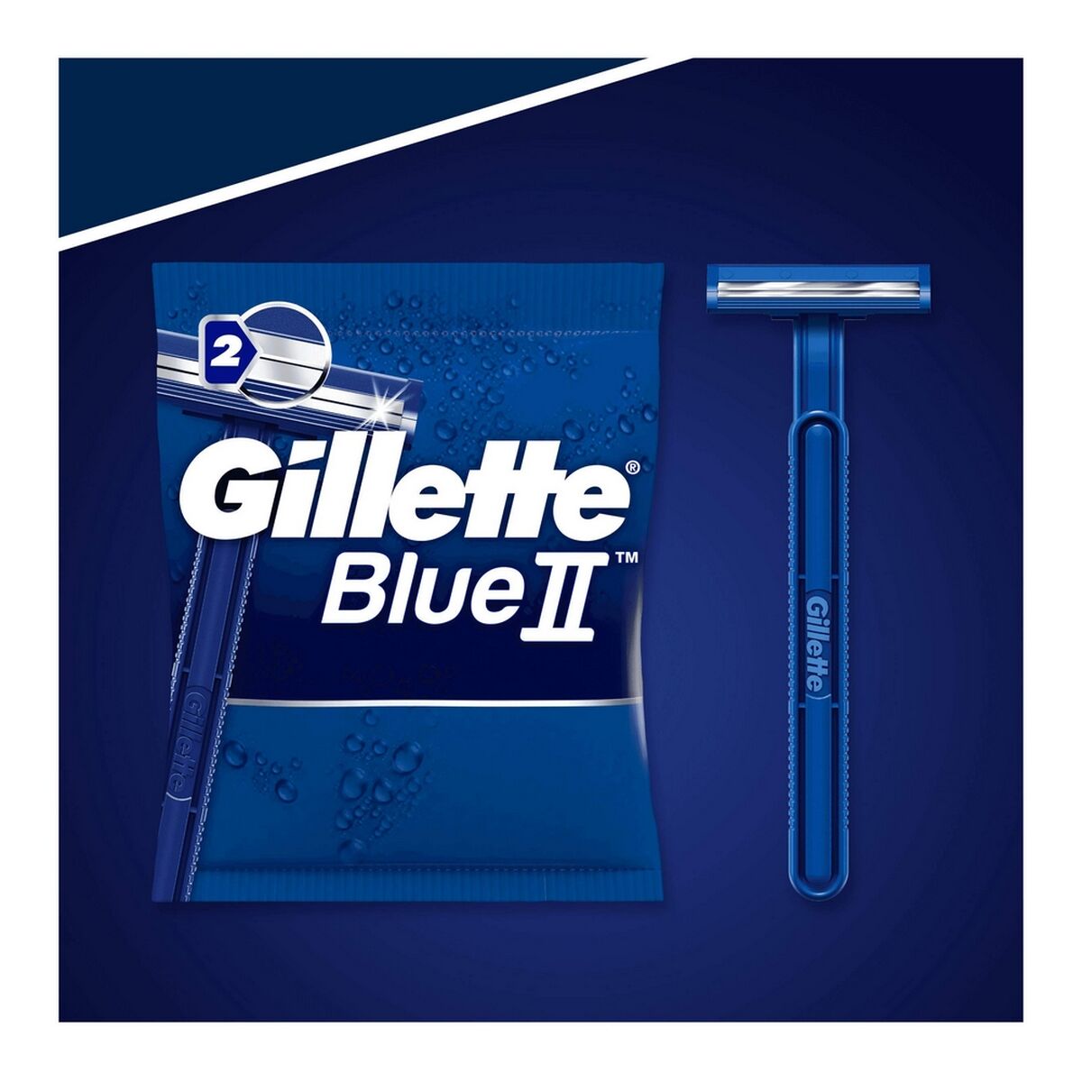 Manual shaving razor Gillette 6 Units product packaging