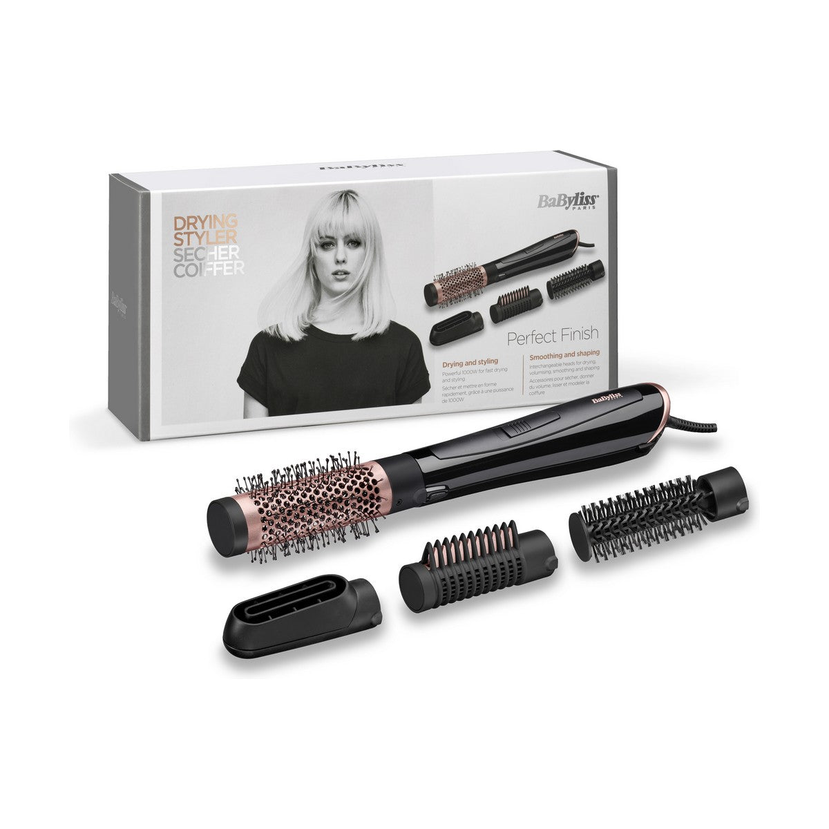 Brush Babyliss CEPILLO DE AIRE AS128E product packaging