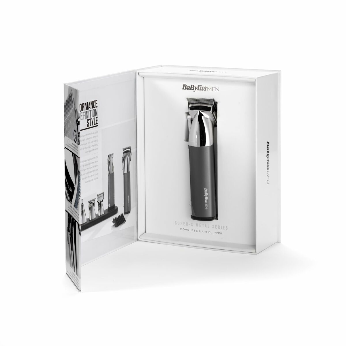 Hair clippers/Shaver Babyliss E996E product packaging