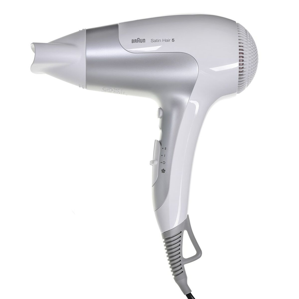 Hairdryer Braun Satin Hair 5 Power Perfection HD580 White 2500 W product packaging