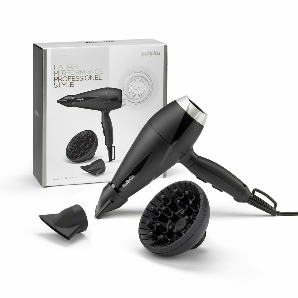 Hairdryer Babyliss 6710DE product packaging