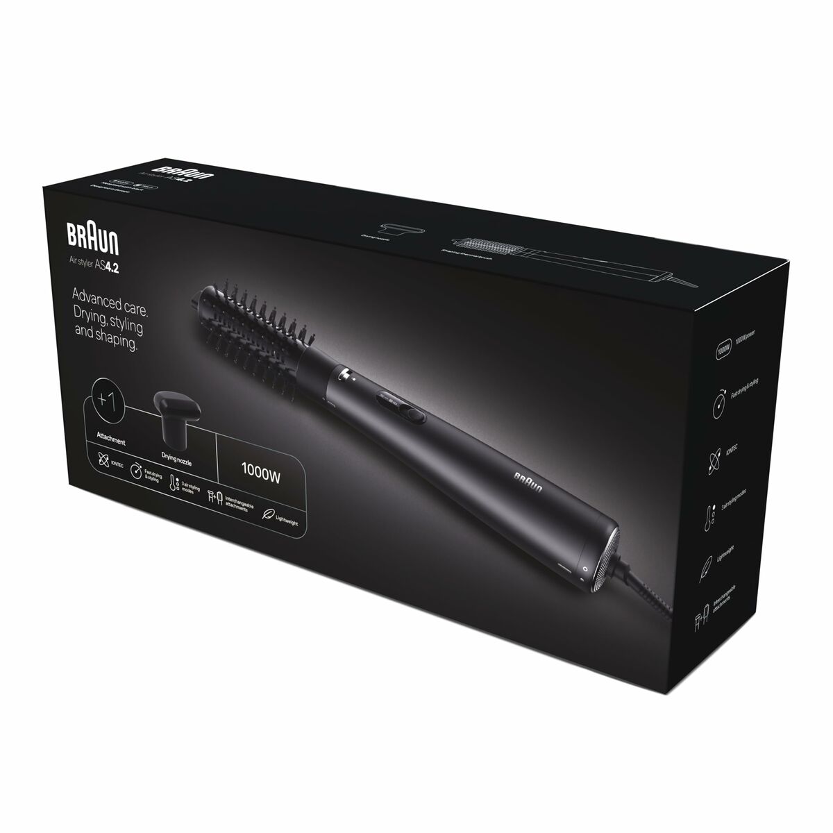 Heat Brush Braun AS420E 42 mm product packaging