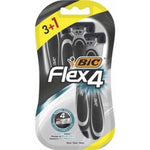 Manual shaving razor Bic (4 Units) for Men product packaging