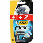 Manual shaving razor Bic Black (4 Units) (6 uds) product packaging