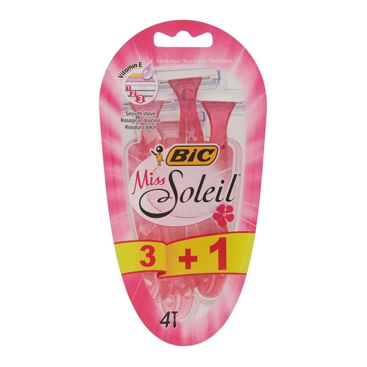 Manual shaving razor Bic Lady product packaging