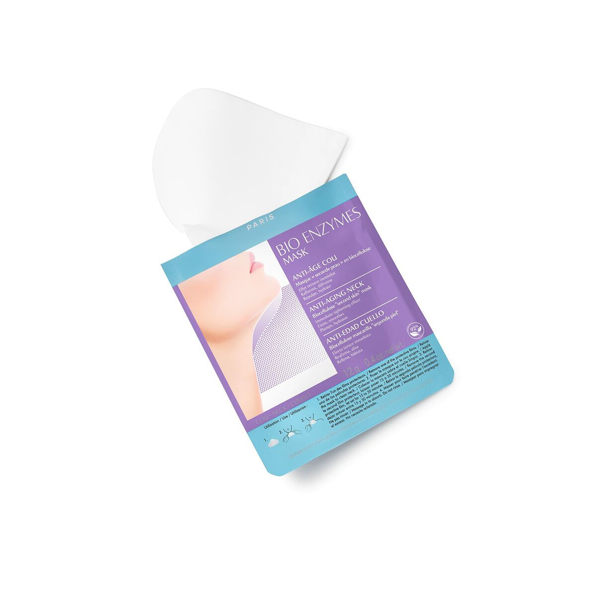 Mask Talika BIO ENZYMES 12 g Anti-ageing Neck for Women mask packaging