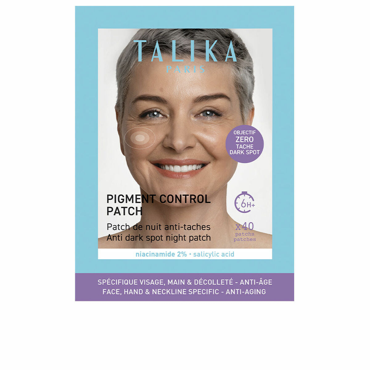 Facial patches Talika PIGMENT CONTROL product packaging