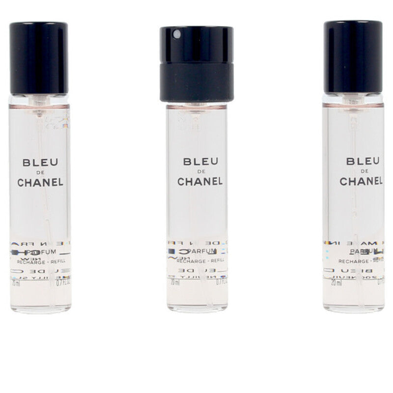 Women's Perfume Bleu Chanel EDP (3 x 20 ml) 20 ml Bleu for Men bottle