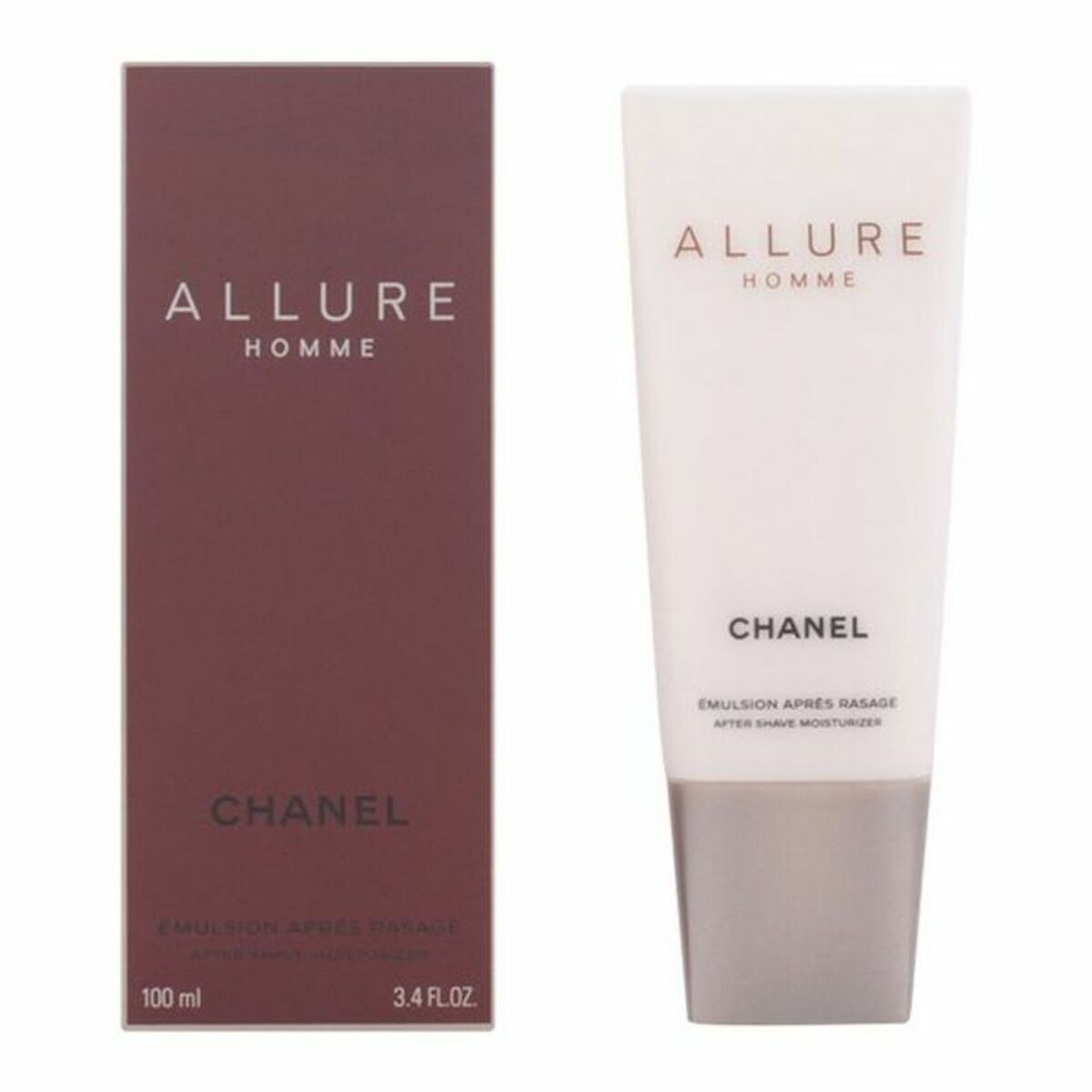 Aftershave Balm Chanel Allure Homme 100 ml skincare packaging