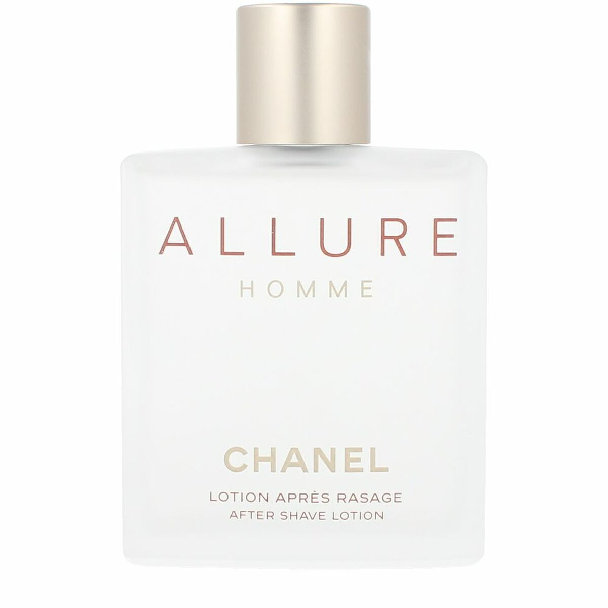 Aftershave Lotion Chanel ALLURE HOMME 100 ml skincare packaging