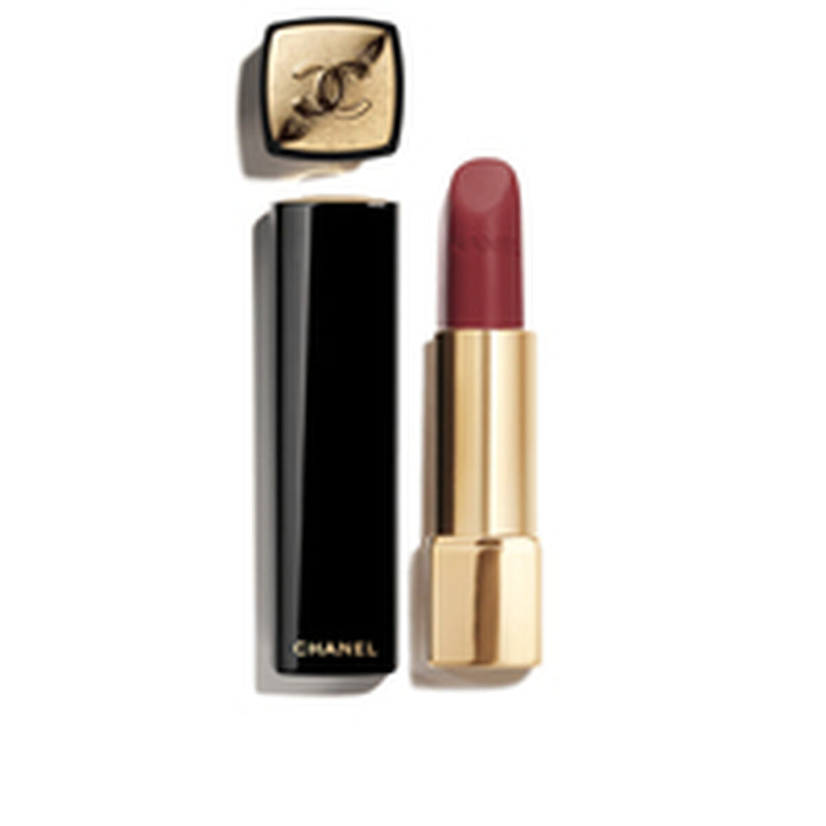 Lipstick Chanel ROUGE ALLURE VELVET Nº 549 Rouge Vie 3,5 g makeup packaging 3.5 g