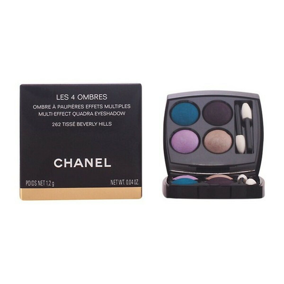 Eye Shadow Palette Les 4 Ombres Chanel makeup packaging