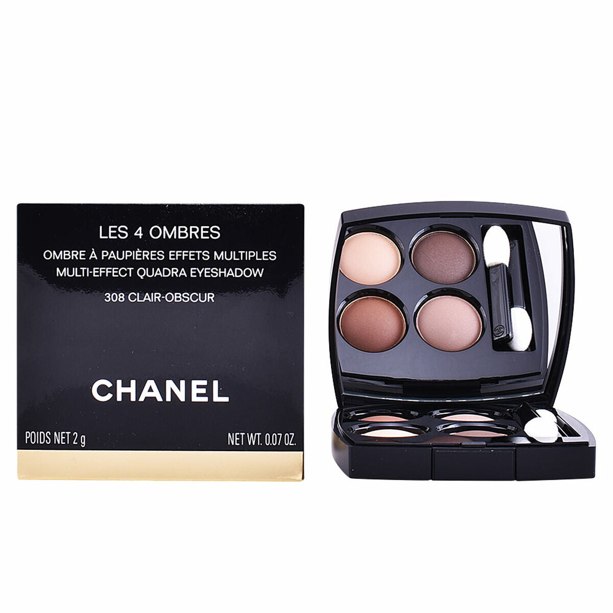 Eye Shadow Palette Les 4 Ombres Chanel makeup packaging