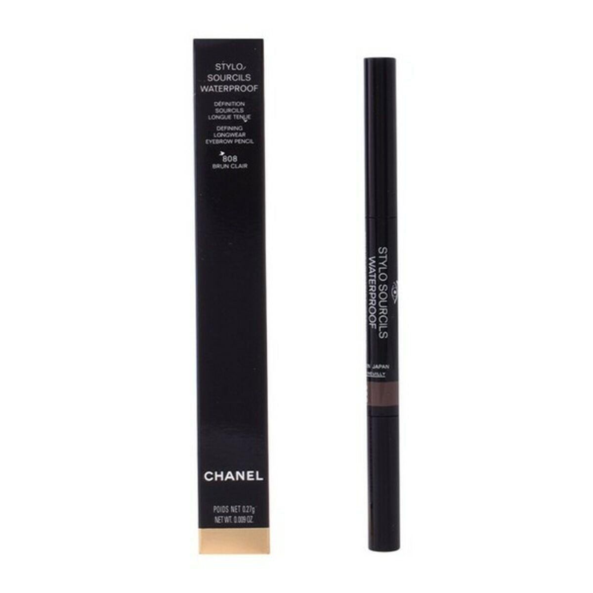 Eyebrow Pencil Stylo Sourcils Waterproof Chanel product packaging