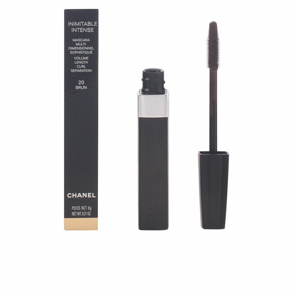 Mascara Chanel C-CH-346-Y0 Nº 20-Brun 3 g makeup packaging