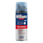 Shaving Foam Williams Protect product packaging