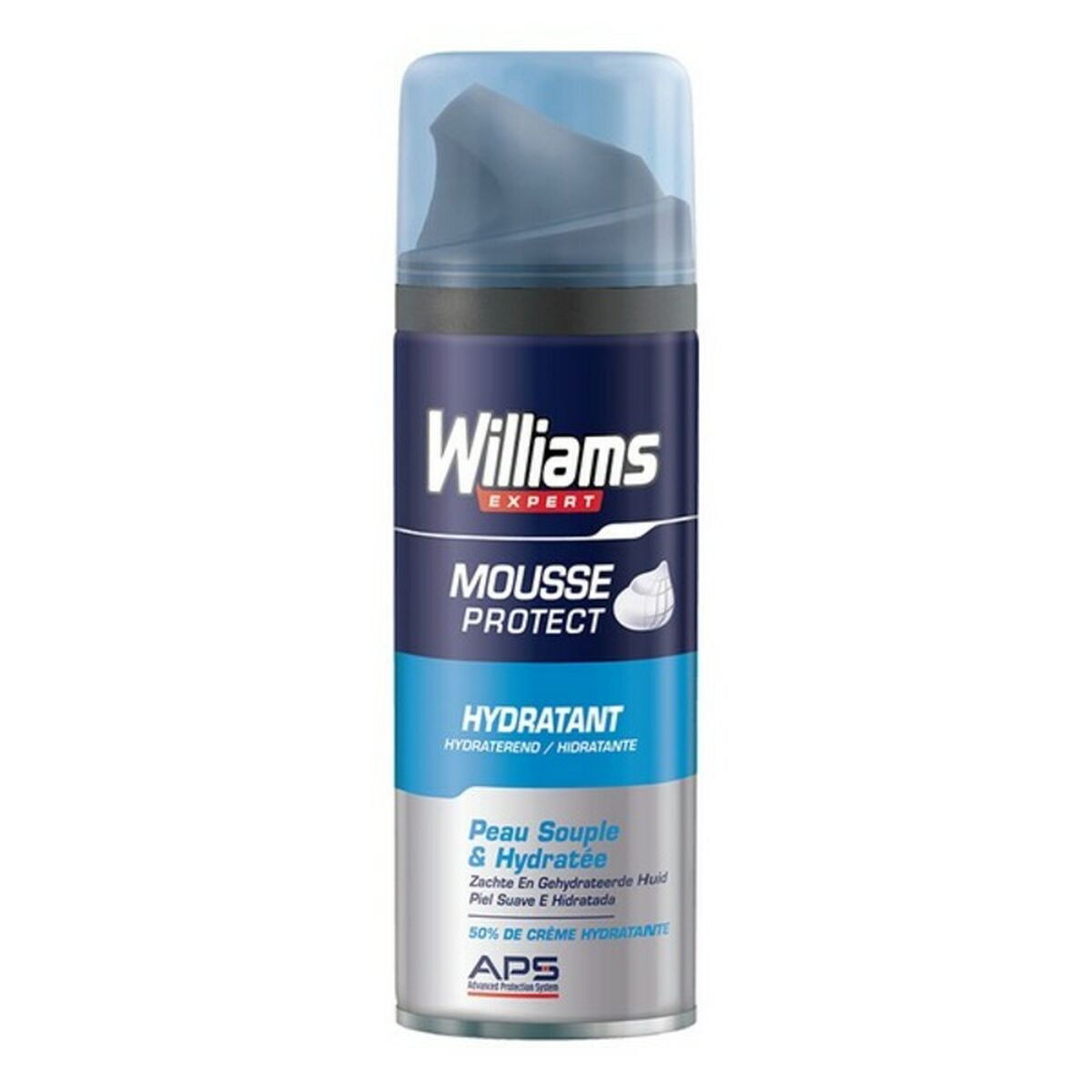 Shaving Foam Williams Protect product packaging