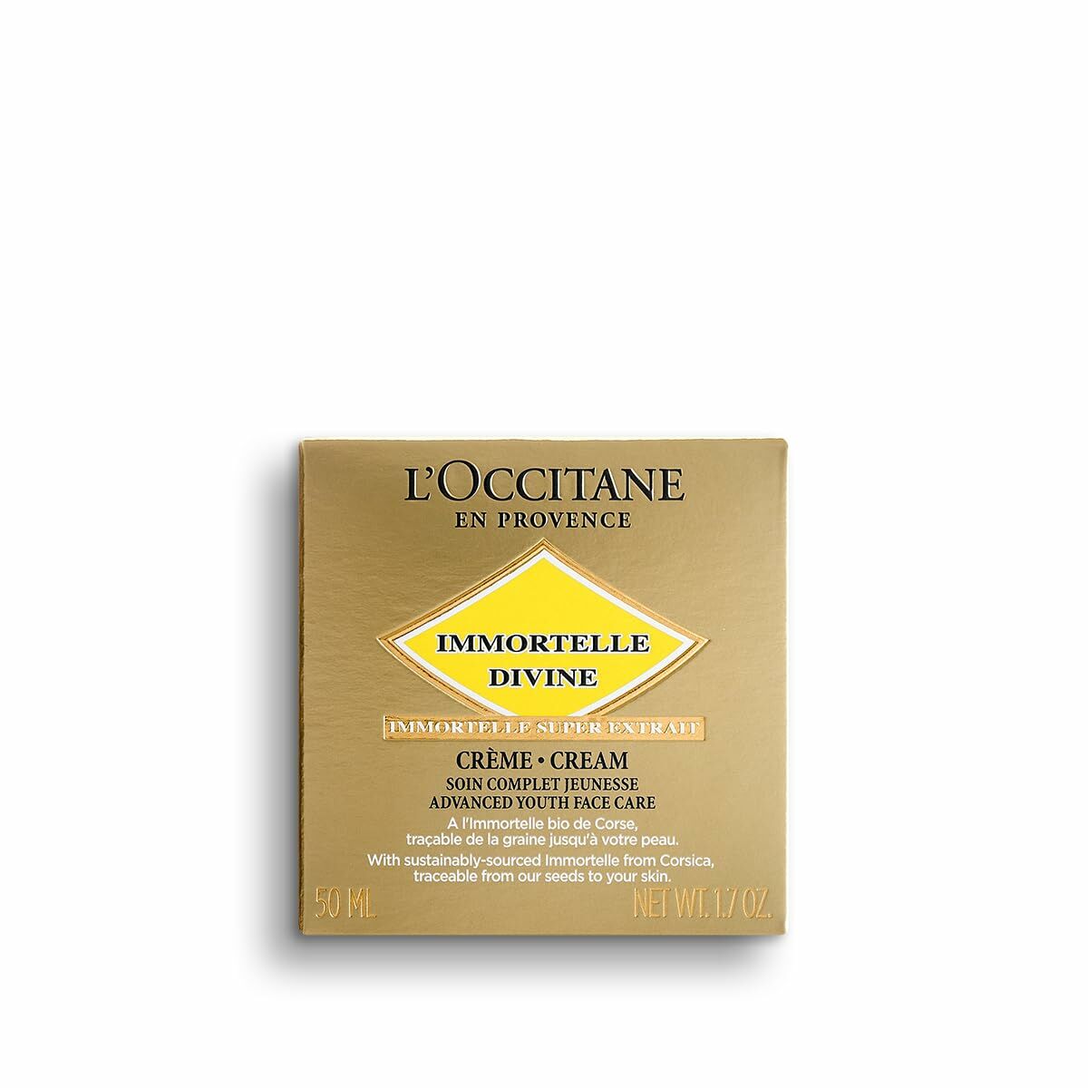 Facial Cream L'Occitane En Provence Siempreviva 50 ml skincare packaging