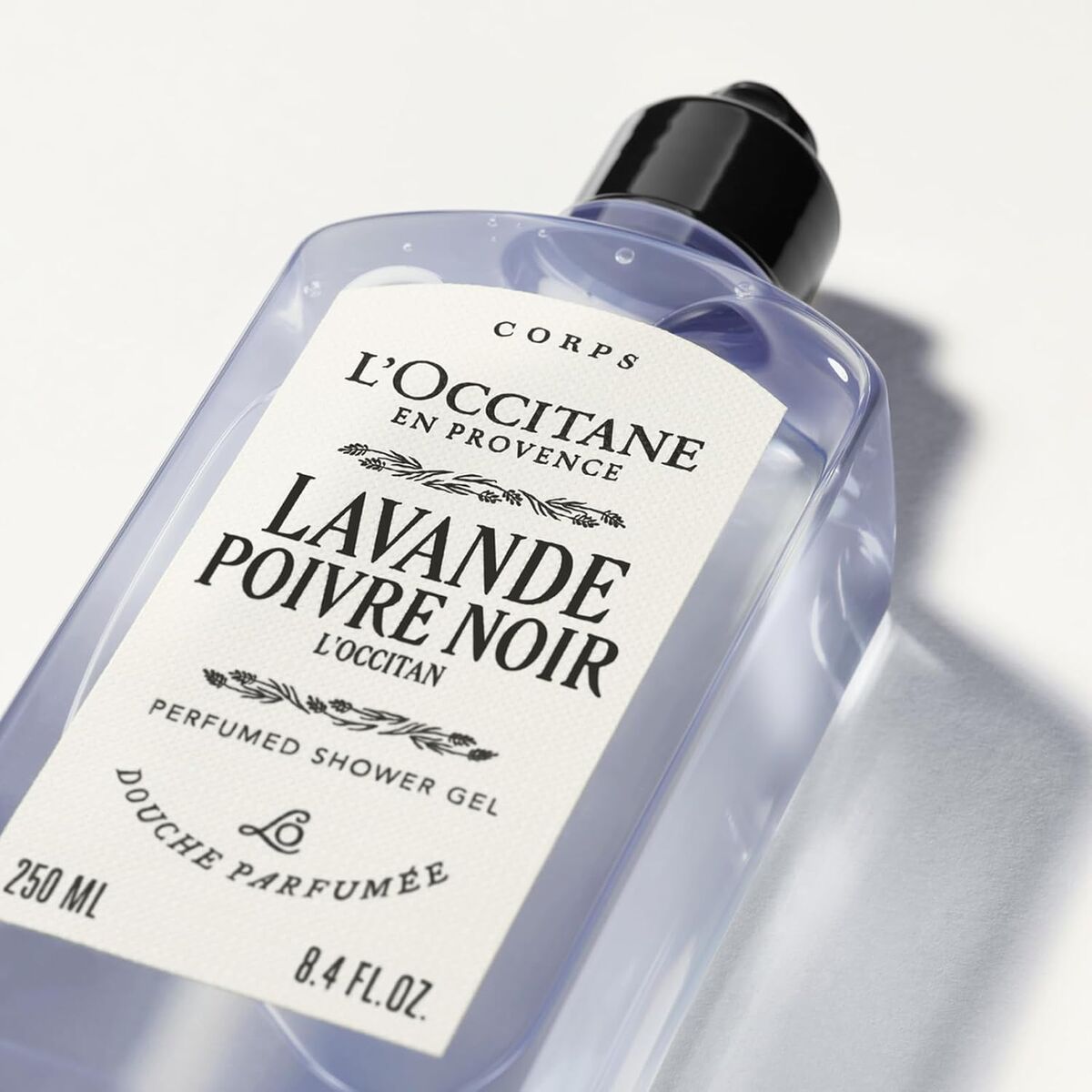Shower Gel L'Occitane En Provence LAVANDE POIVRE NOIR skincare packaging