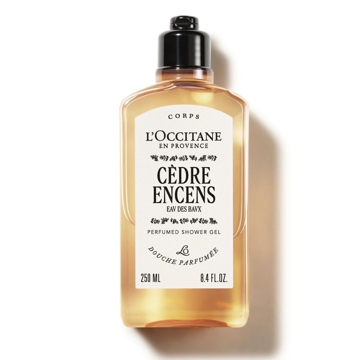 Shower Gel L'Occitane En Provence CÉDRE ENCENS skincare packaging