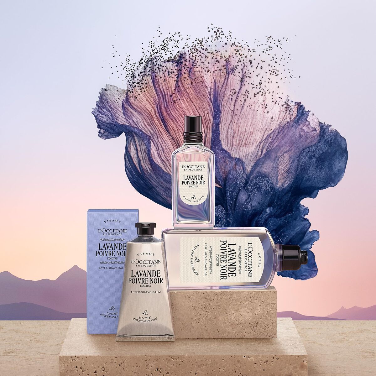 Men's Perfume L'Occitane En Provence LAVANDE POIVRE NOIR product packaging