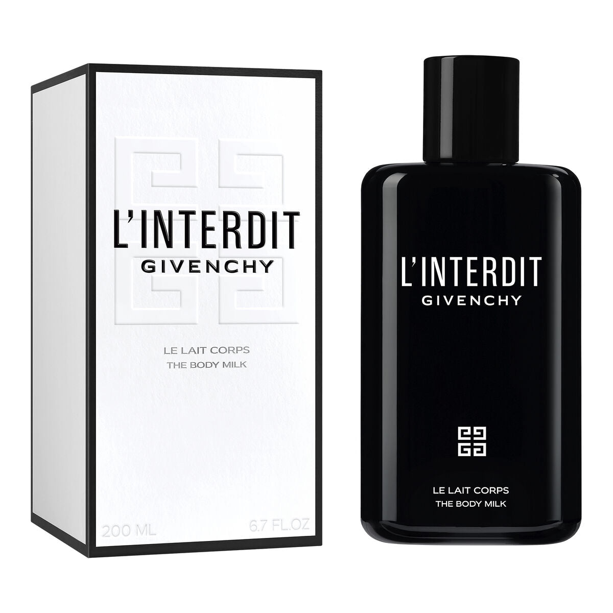 Body Lotion Givenchy Interdit 200 ml for Women skincare packaging