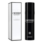 Spray Deodorant Givenchy L'interdit 100 ml for Women product packaging