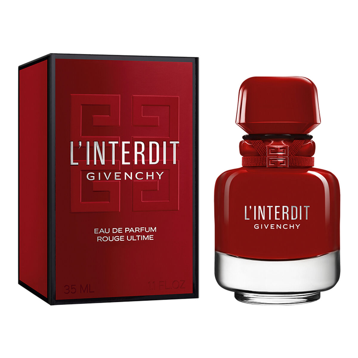 Women's Perfume Givenchy L'Interdit Rouge Ultime 35 ml for Women product packaging