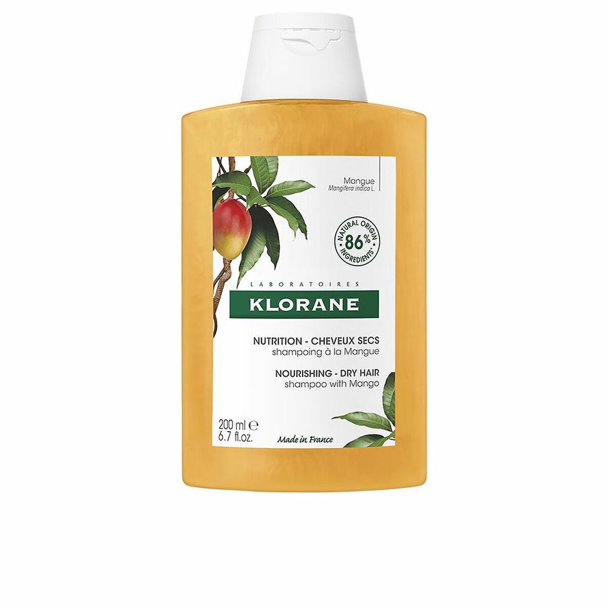 Nourishing Shampoo Klorane 200 ml shampoo bottle