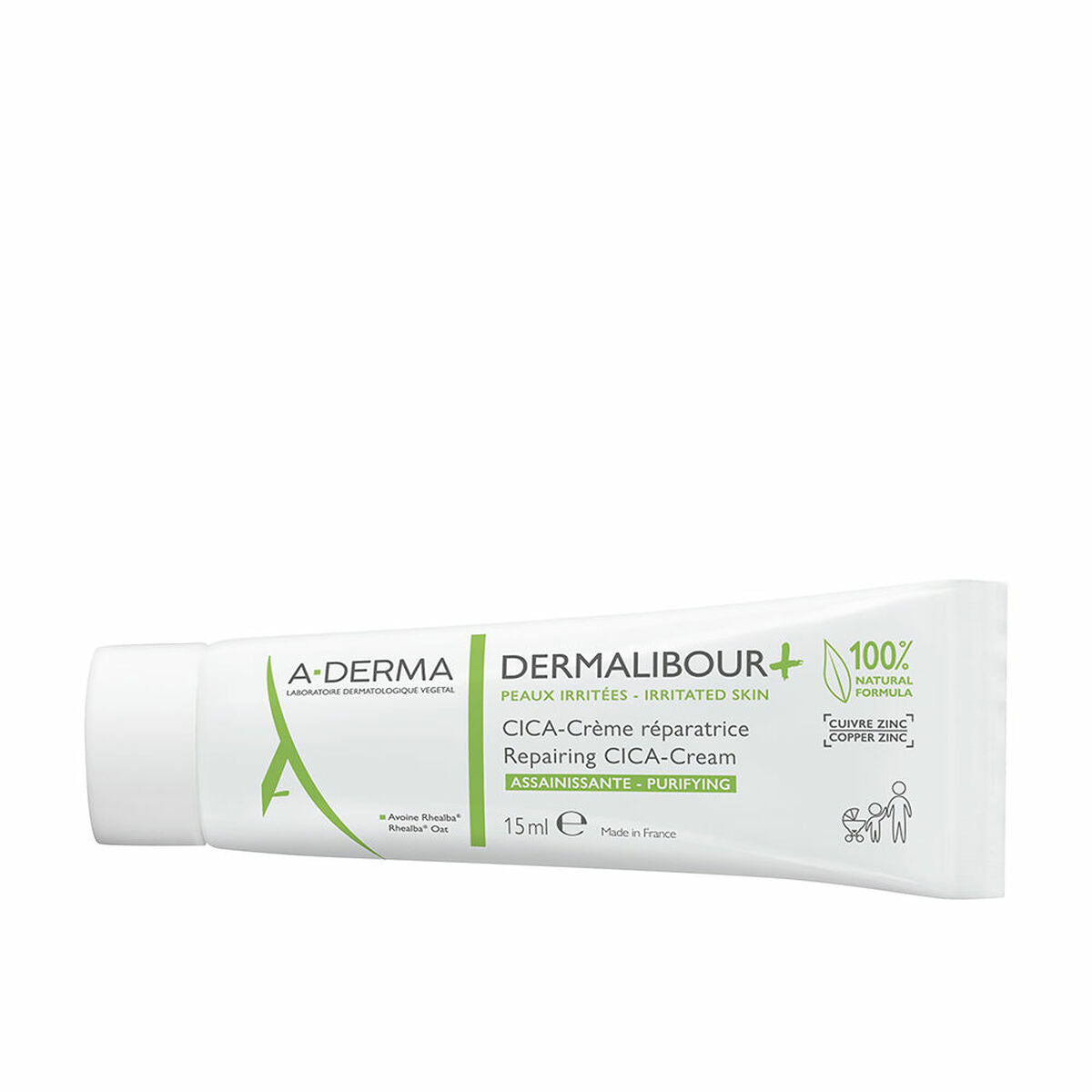 Restorative Cream A-Derma Cica 15 ml skincare packaging